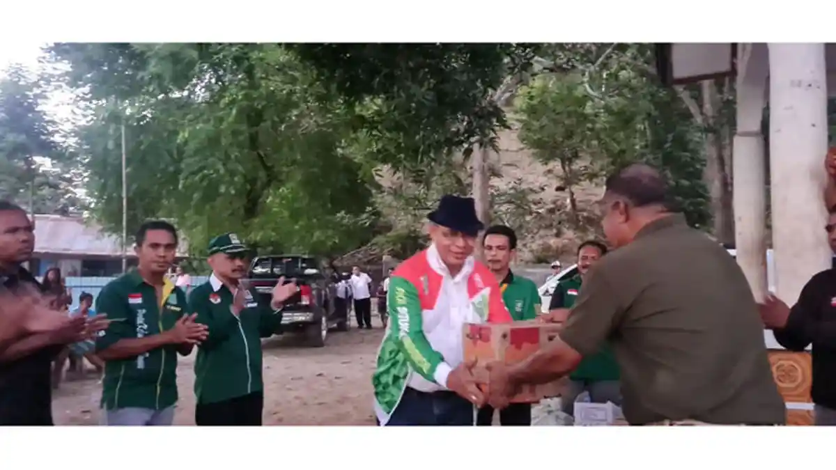 DPC PKB Kabupaten TTS Bantu Korban Banjir di Desa Koa, TTS
