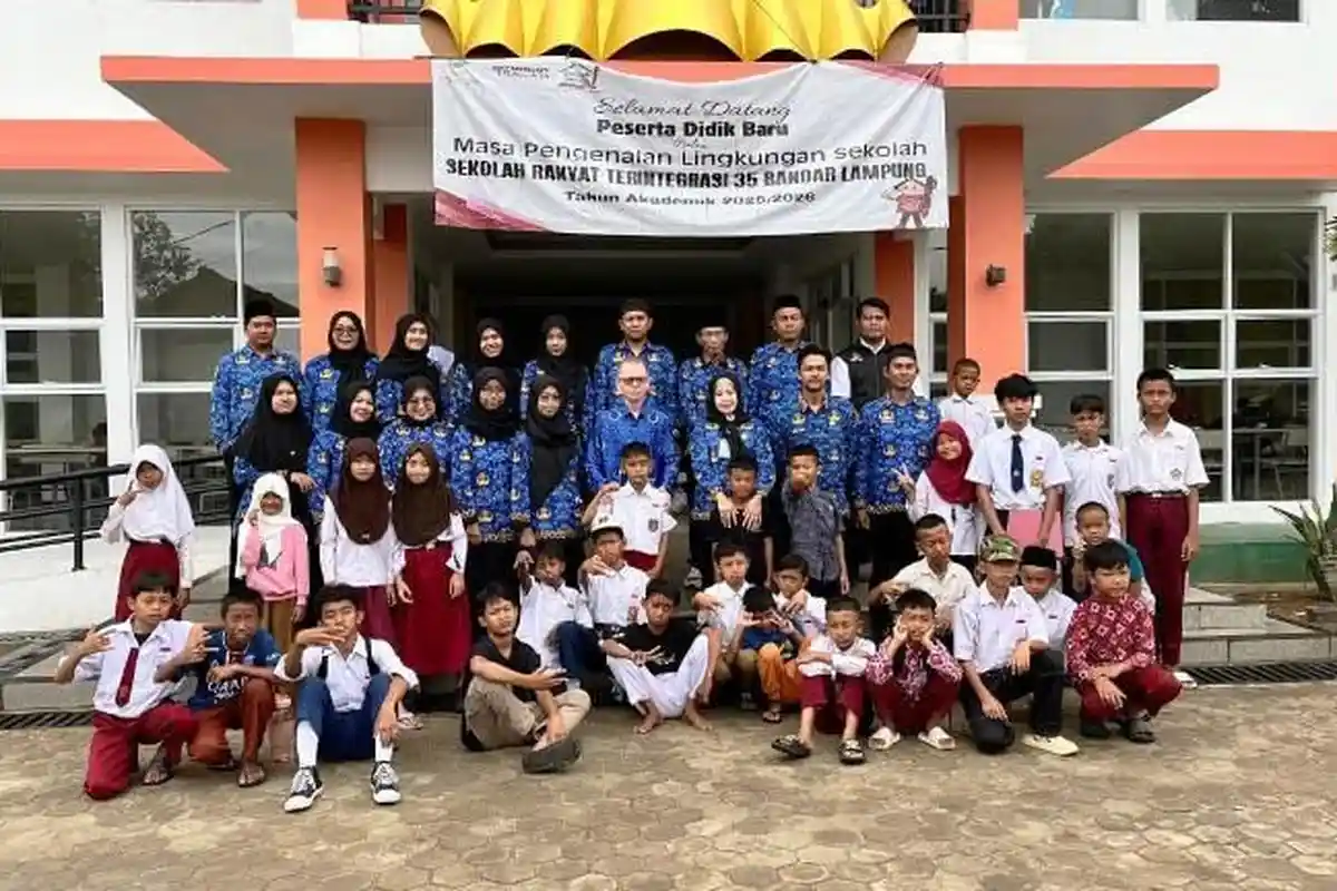 Sekolah Rakyat Terintegrasi 35 Bandar Lampung Masih Tunggu Kedatangan Laptop Bantuan Kemensos RI