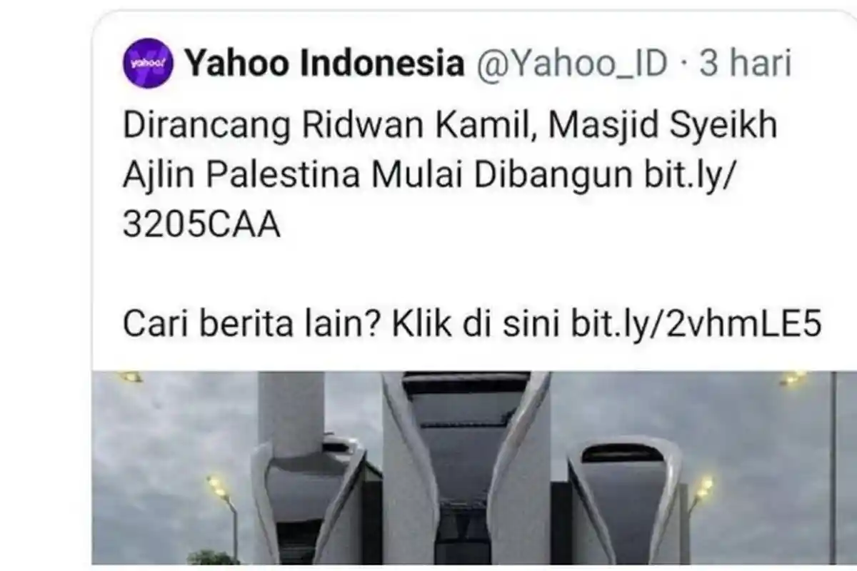 Masjid di Gaza yang Didesain Ridwan Kamil Disebut Mirip PS5, Kang Emil Jelaskan Konsepnya