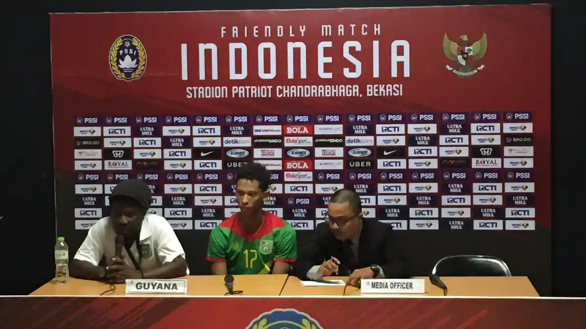 Meski Kalah, Timnas Guyana Petik Pelajaran Berharga