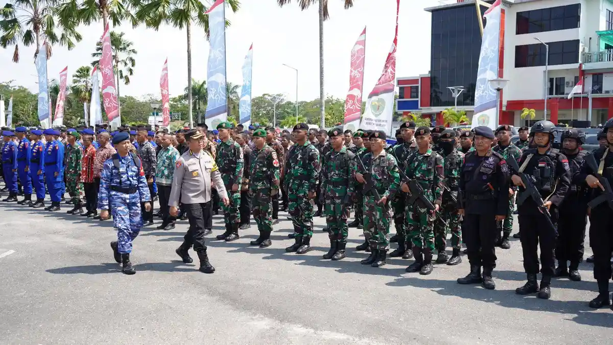 Ribuan Personel TNI-Polri Amankan Kunjungan Presiden Jokowi ke IKN ...