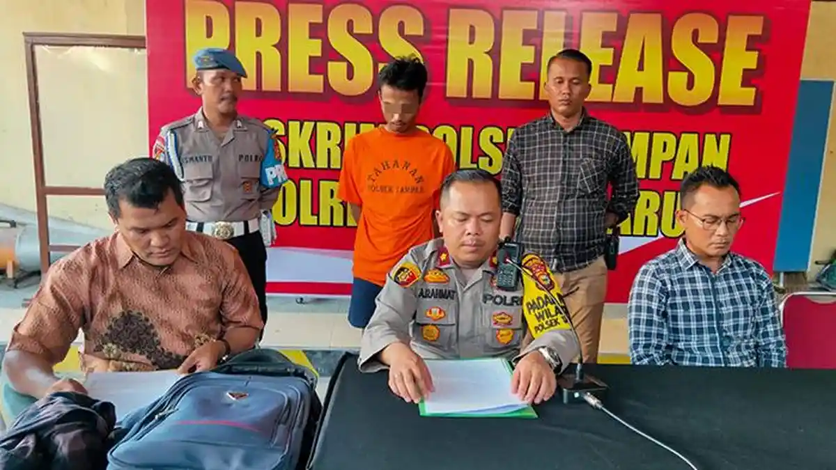 Maling di Pekanbaru Jual Barang Curian Secara COD, Eh yang Beli ...