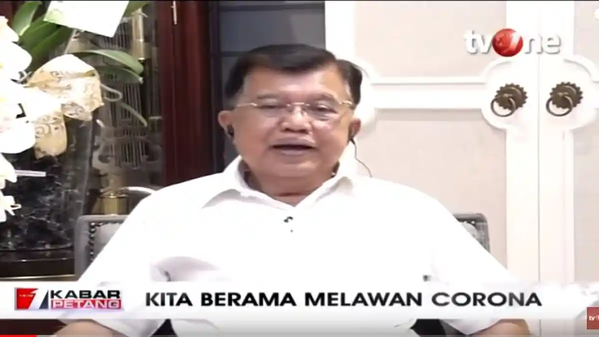 Bahas Solusi Corona di Indonesia, Jusuf Kalla: Sudah Terlalu Banyak Itu Didiskusikan, Dijelaskan