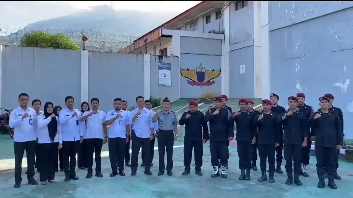 Rutan Ternate Komitmen Berantas Peredaran Narkoba dan Handphone