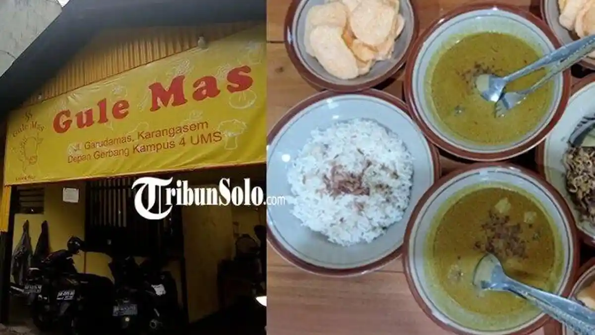 Kuliner Solo: Gule Mas UMS, Gule Viral Harga Murah di Kawasan ...