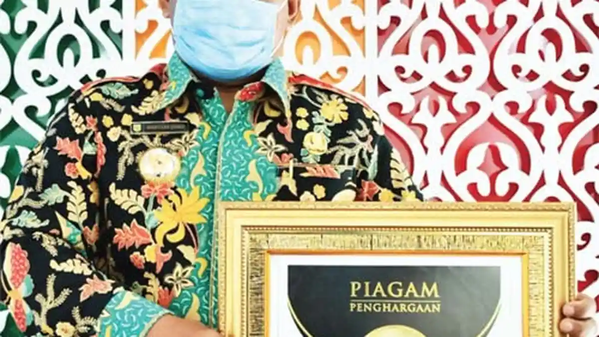 Wali Kota Terima Penghargaan  Inovasi Daerah dari Mendagri