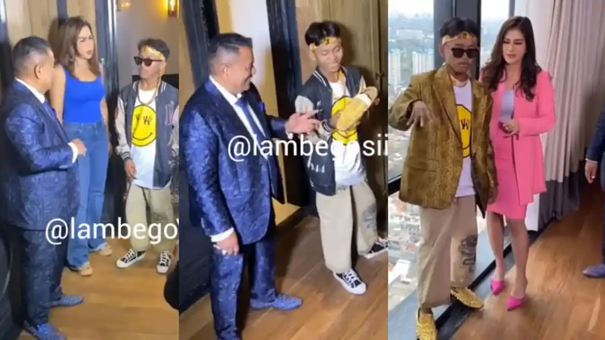 Momen Roy Citayam di Undang Hotman Paris, Kenakan Pakaian Branded Sang Pengacara Kondang: Bukan Main