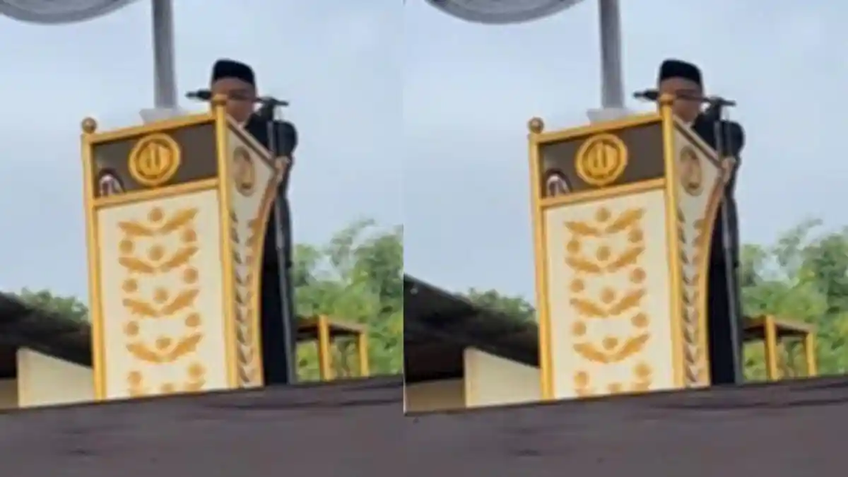 Viral Jemaah Sholat Ied Bubar Saat Khotib Ceramah Singgung Politik, Sampai Ada yang Teriak Tak Suka