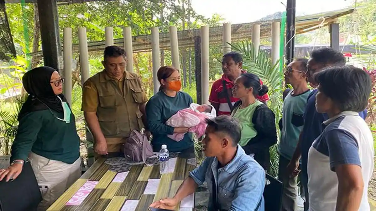 DSP3AKB Landak Bantu Pengurusan TKI yang Meninggal Melahirkan di Malaysia