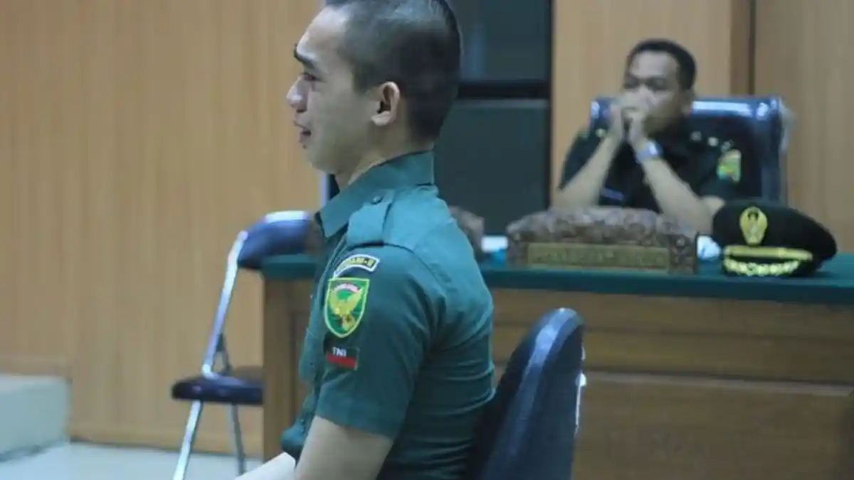 Terbukti Bunuh Pacarnya Vera Oktaria, Prada DP Divonis Penjara Seumur Hidup