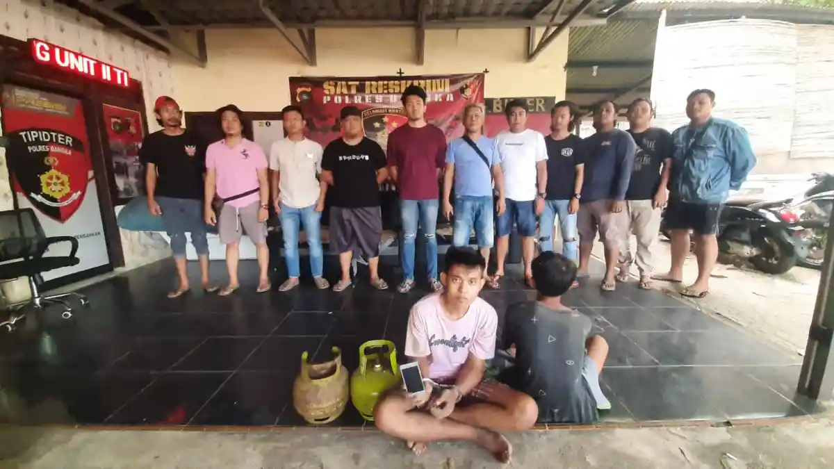 Buser Polres Bangka dan Opsnal Polsek Sungaliat Bekuk Komplotan Pencurian