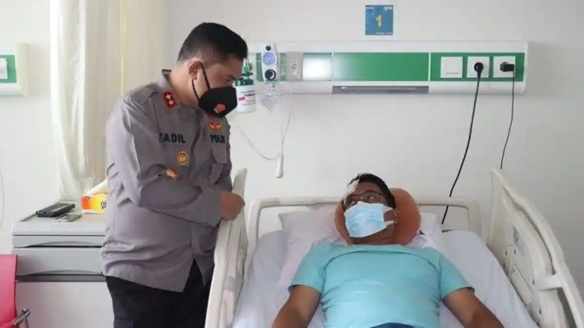 Terbaring di RS Tarakan, Begini Kondisi Terkini AKBP Ferikson Setelah Dipukul Pendemo 