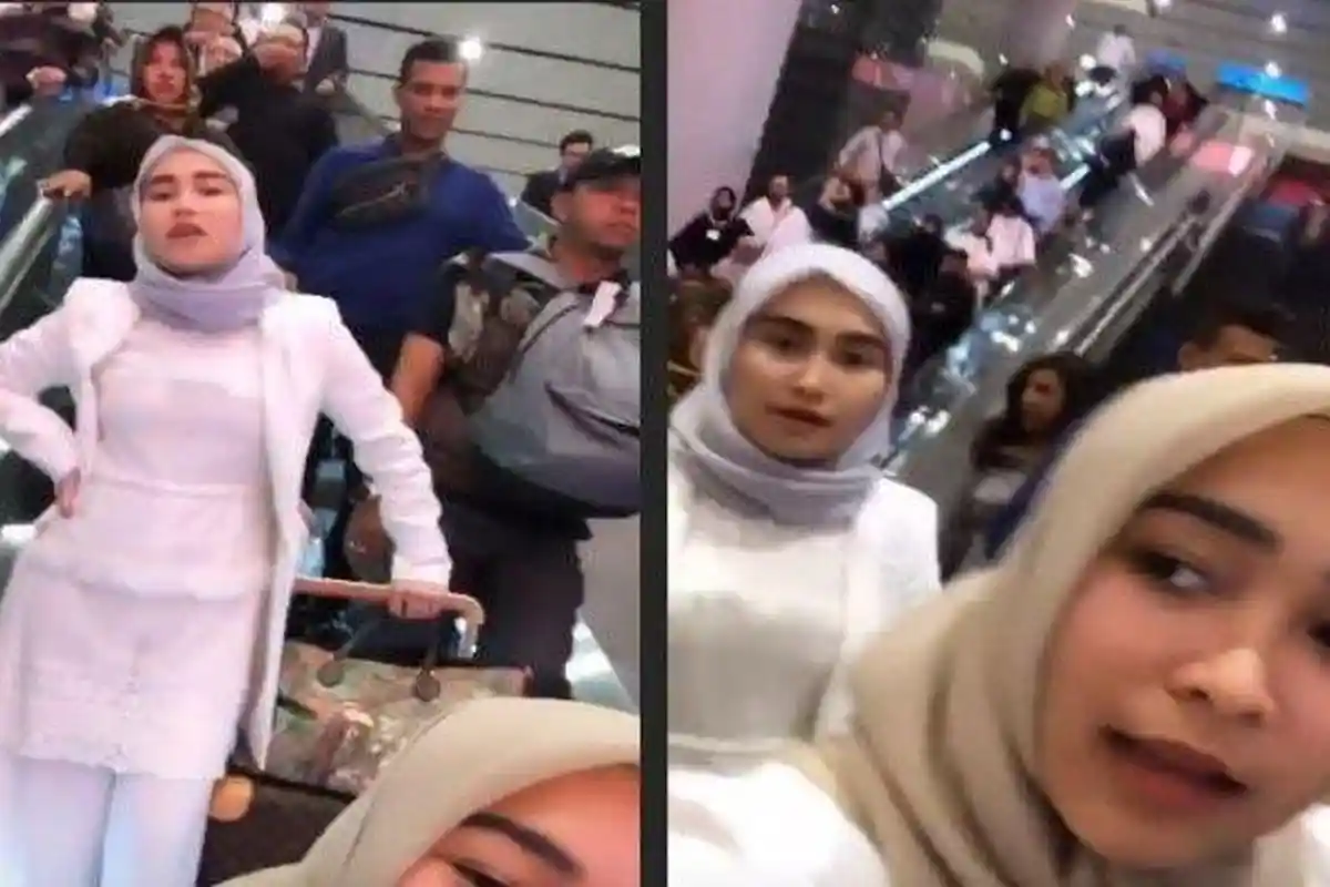 Menunggu Tiga Jam di Dalam Pesawat Tak Jadi Terbang, Ayu Ting Ting Ngamuk karena Diturunkan