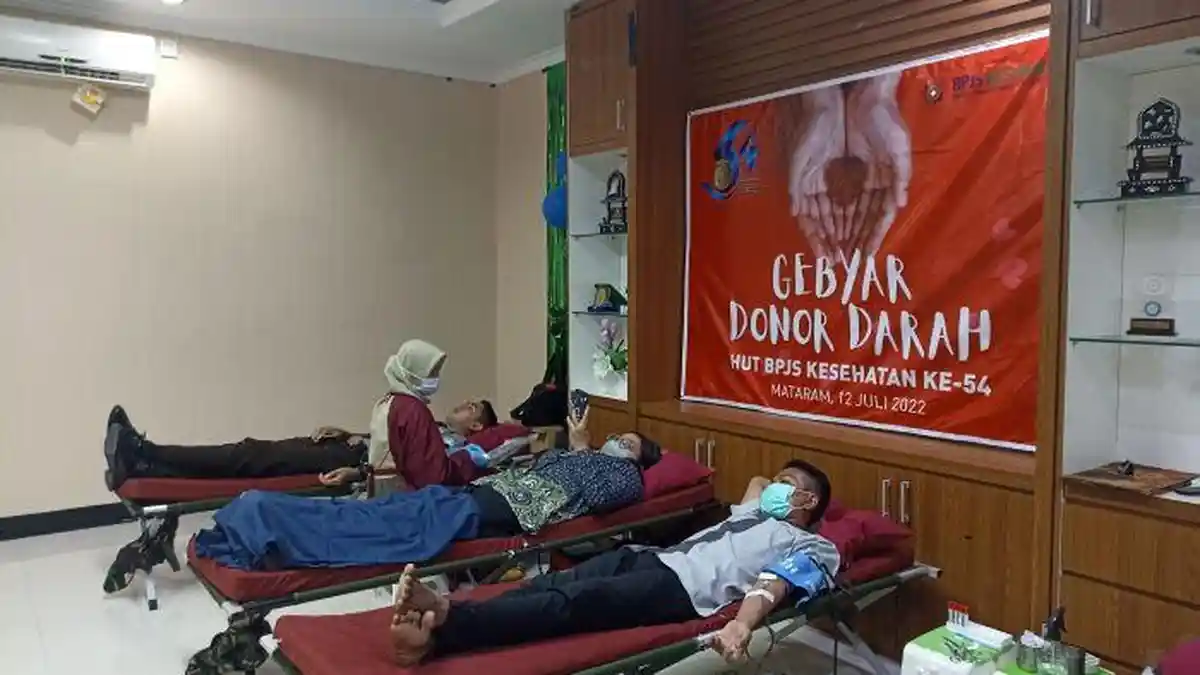 Gebyar Donor Darah pada HUT BPJS ke-54, Bentuk Kontribusi Terhadap Sesama