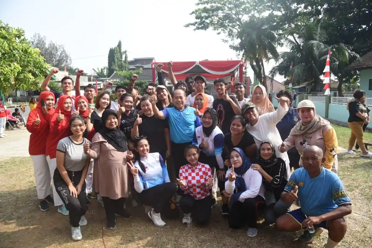 Ikuti Senam Massal Bersama Warga Bogor, Syarief Hasan: Dengan Badan Bugar Kita Tatap Masa Depan