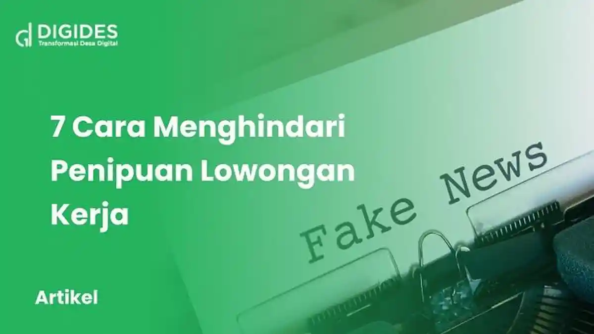 Kemenaker Ingatkan Pencari Kerja Wapada Lowongan Kerja Bodong, Simak Ciri-cirinya
