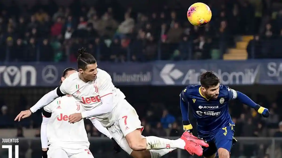 Juventus Kalah dari Tim Promosi, Cristiano Ronaldo Justru Bikin Rekor Baru