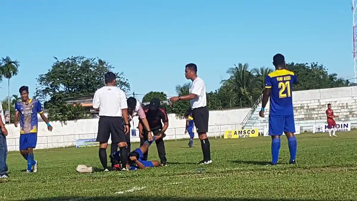 Babak Pertama Liga 3 - PSBL Langsa Ungguli PS Peureulak Raya