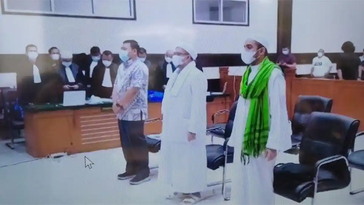 Menantu Rizieq Shihab Divonis 1 Tahun Penjara dalam Kasus Tes Swab RS Ummi Bogor