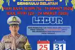 Catat! Pelayanan SIM di Polres Bengkulu Selatan Libur Nyepi dan Idul Fitri, Ini Jadwalnya