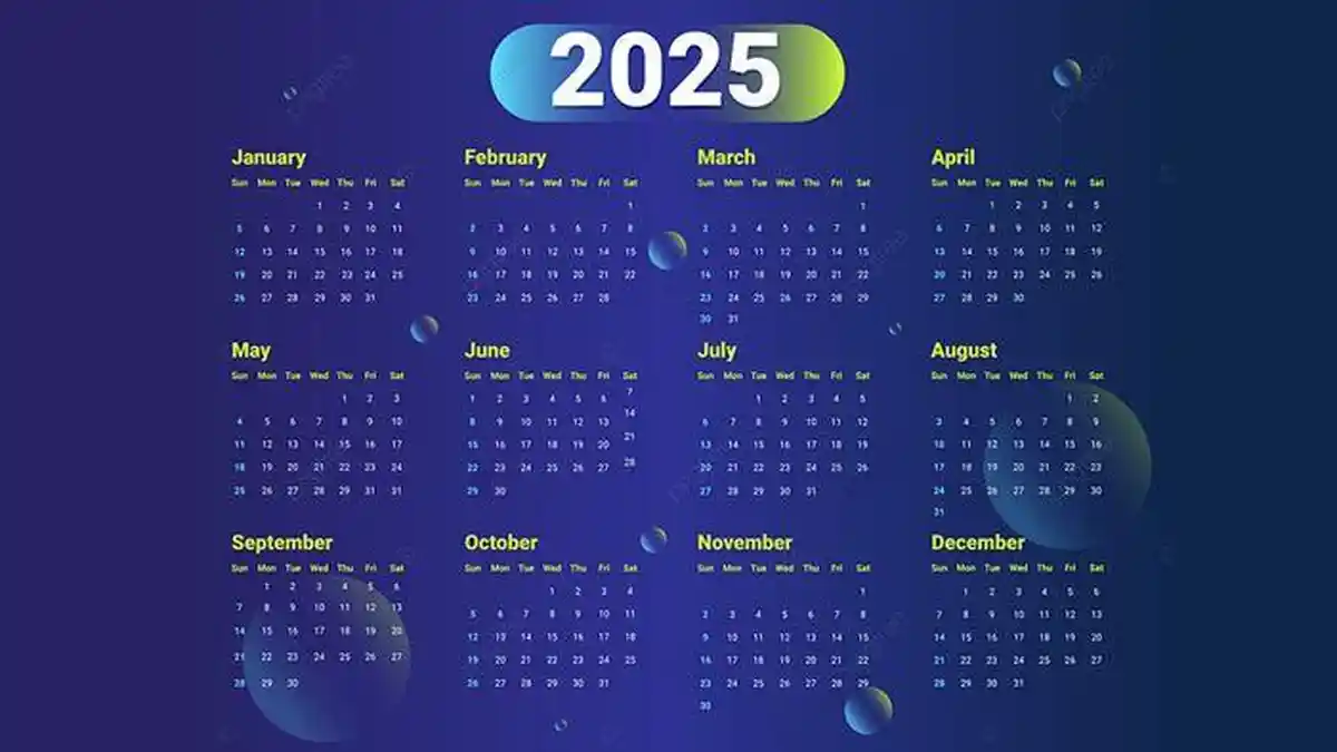 15 Link Download Kalender 2025 Beragam Tema Keren dan Menarik, Ada 17 Hari Libur Nasional