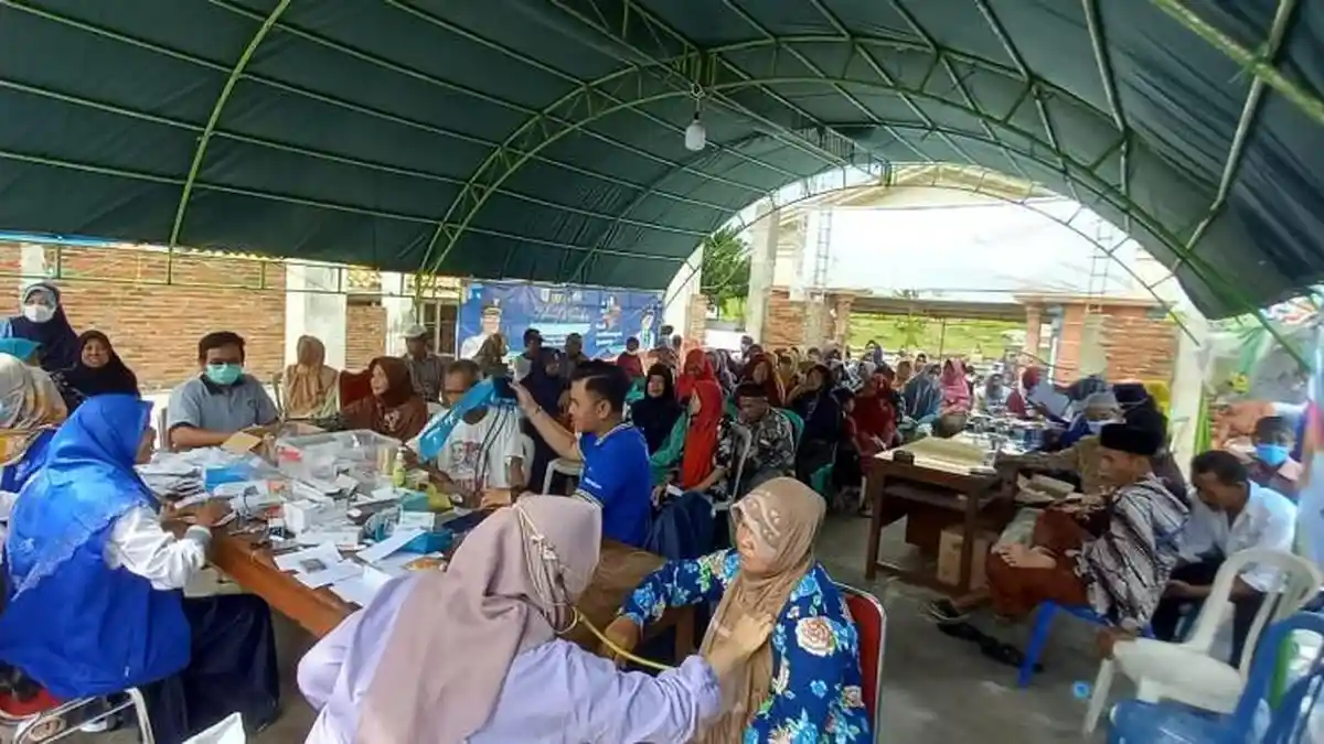 Peduli Sosial, DPD PAN Kudus Berikan Pengobatan Gratis kepada 300 Korban Bencana Banjir