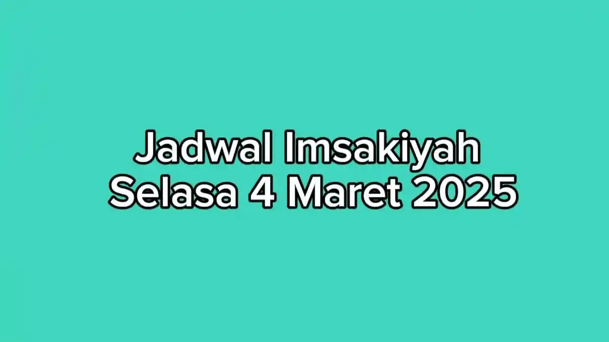 Jadwal Imsakiyah dan Buka Puasa Selasa 4 Maret 2025 untuk Manado dan Sekitarnya
