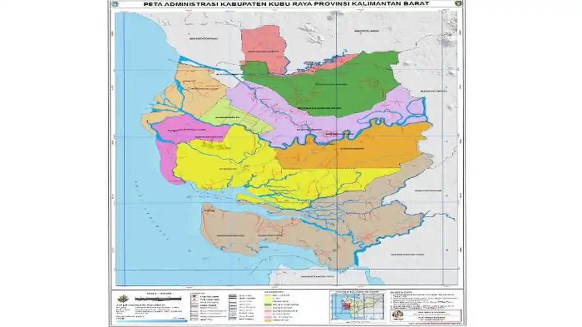 6 Kecamatan Kubu Raya yang Berbatasan Langsung dengan Kabupaten/Kota ...