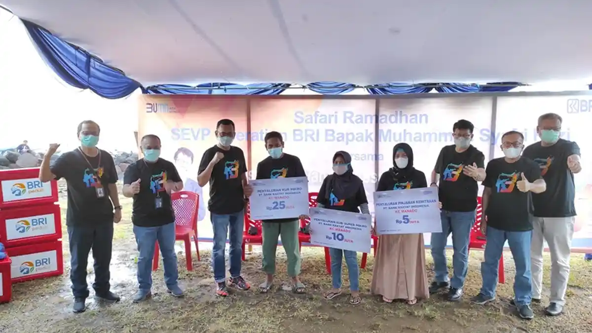 CSR BRI Kanwil Manado Berdayakan Klaster Nelayan Penangkap Tuna di Minut