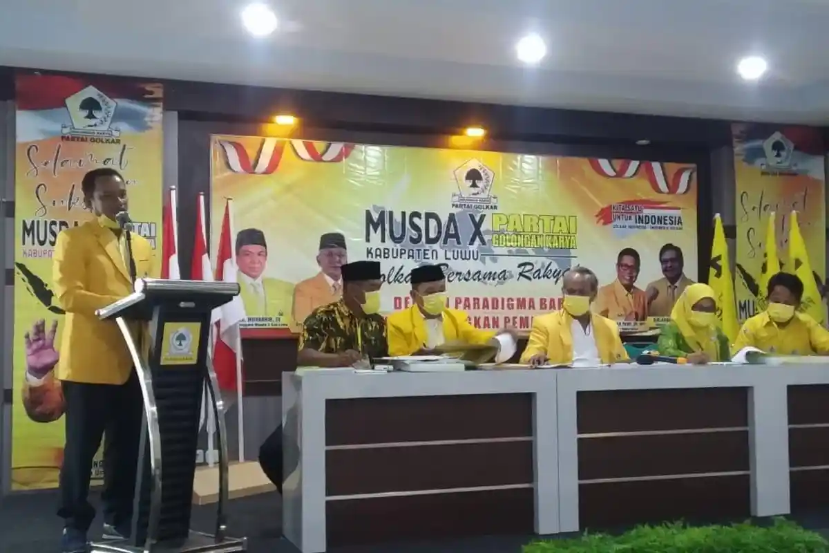 Terpilih Pimpin Golkar Luwu, Patahudding Ogah Kalah Lagi di Pilkada