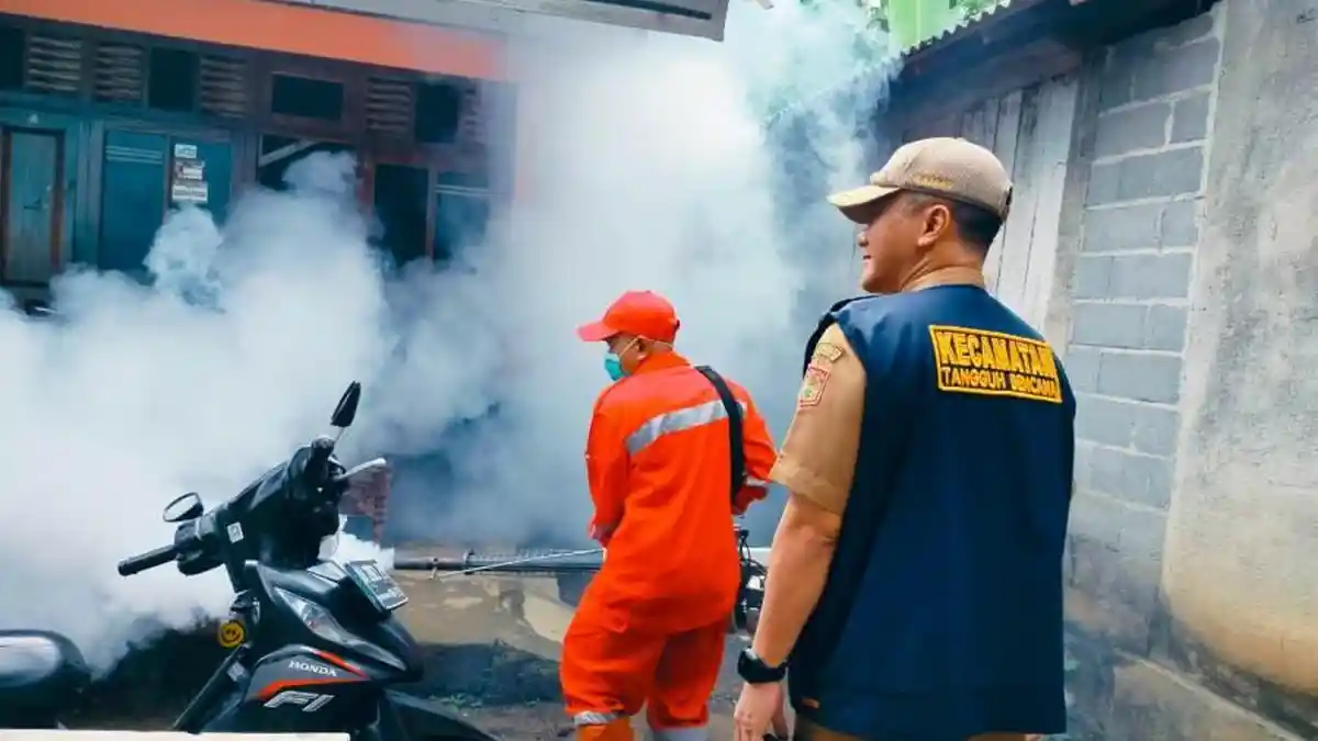 Cegah DBD Meluas, Kecamatan Kepil Wonosobo Lakukan Fogging Seusai Temukan 14 Kasus