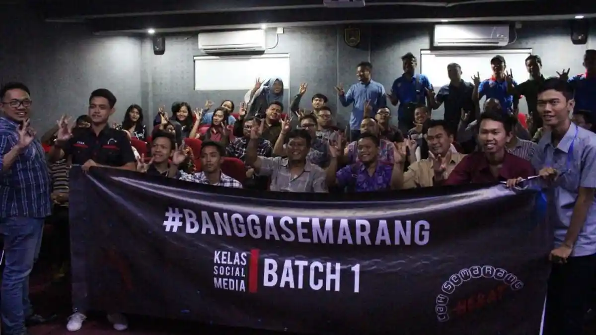 Atasi Hoax, SARA, dan Bullying, Pegiat Medsos Bentuk Komunitas Cah Semarang Hebat