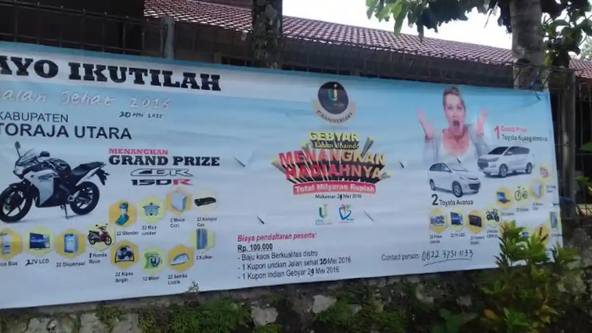 Keanehan Agenda Jalan Sehat di Toraja Utara, Memakan Korban di Jeneponto