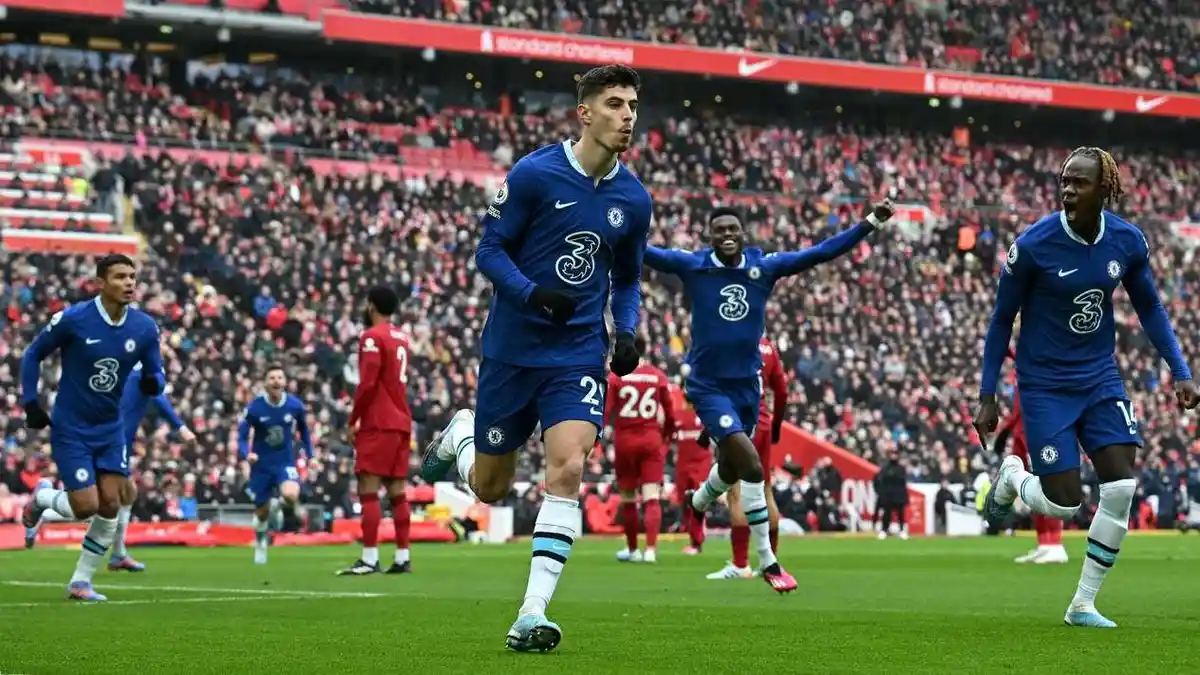 Hasil Skor Liverpool vs Chelsea 0-0: Gol Havertz Dianulir, Debut Mudryk Curi Perhatian