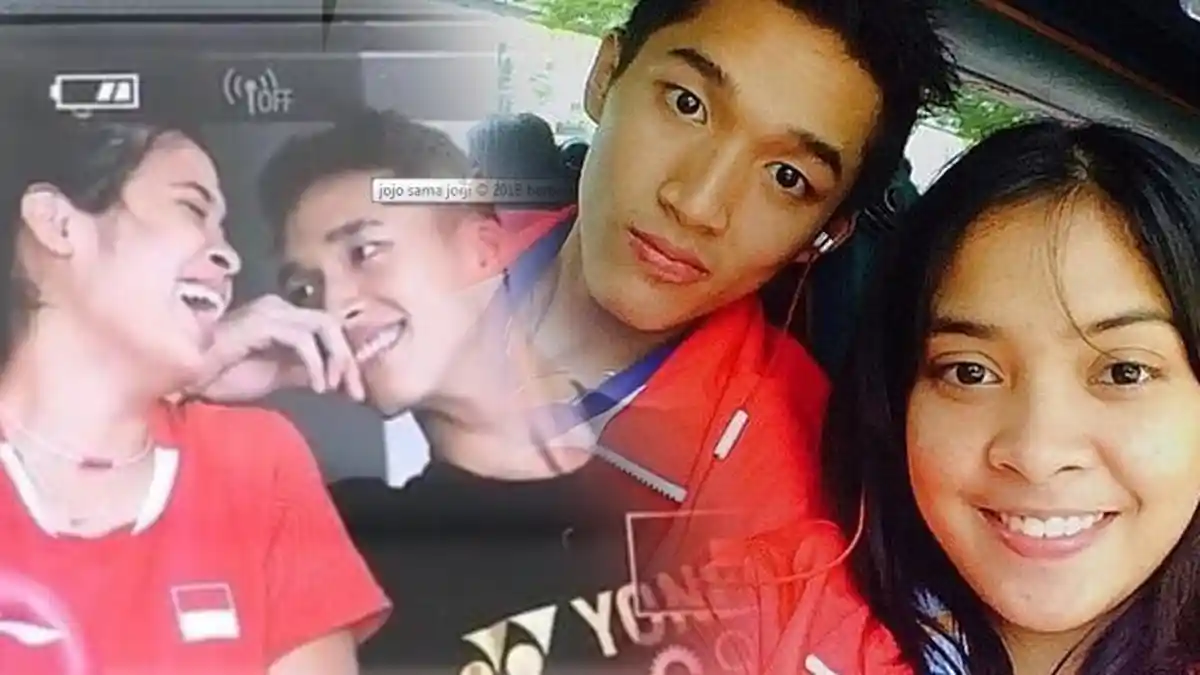 7 Potret Kedekatan Jonatan Christie dan Gregoria Mariska, Pose Konyol dan Tidur di Pesawat