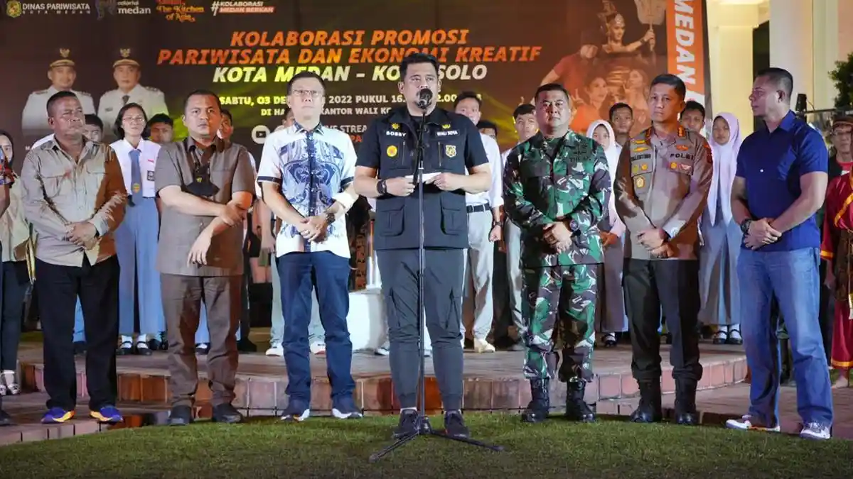 Luncurkan Satgas Medan Kondusif, Wali Kota Bobby Nasution Patroli Malam Bersama Forkopimda