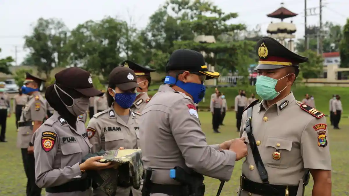 Mutasi di Polres Lampung Utara, Kasat Lantas dan 3 Kapolsek Diganti