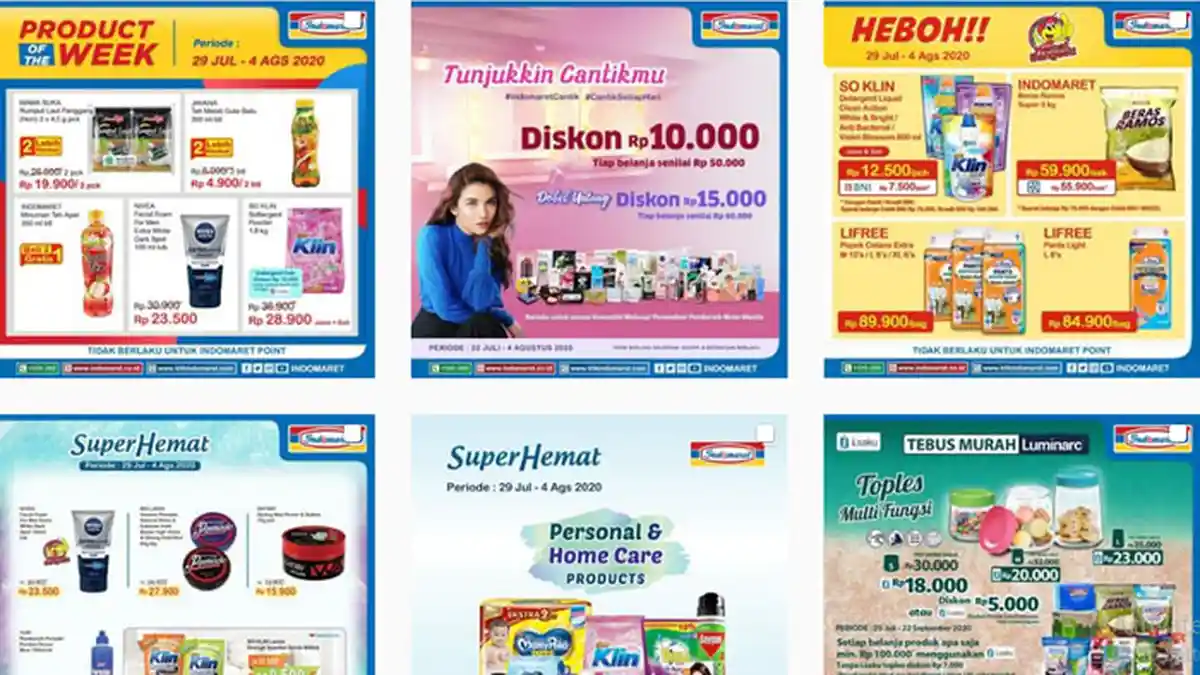 PROMO INDOMARET 29 Juli - 2 & 4 Agutus Cek Promonya, Semarak Idul Adha Minyak Goreng, Semua Murah!