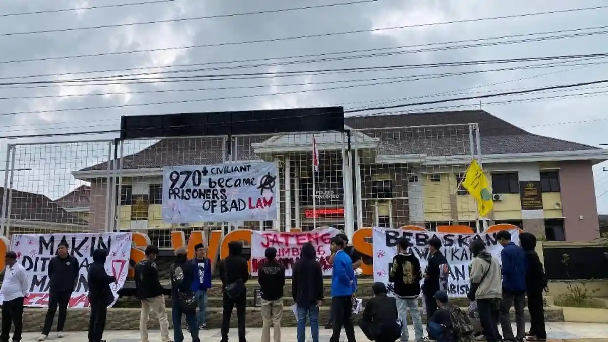 Penangkapan Paksa Aktivis di Semarang Picu Demo di Wonosobo