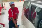 Isi BBM di Rest Area KM 260B Banjaratma Brebes, Konsumen Pilih Pertamax Green 95