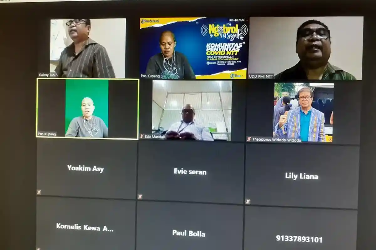 Plasma Convalescent Penting Bagi Pasien Covid, Inilah Yang Dilakukan Komunitas Penyintas di  Kupang