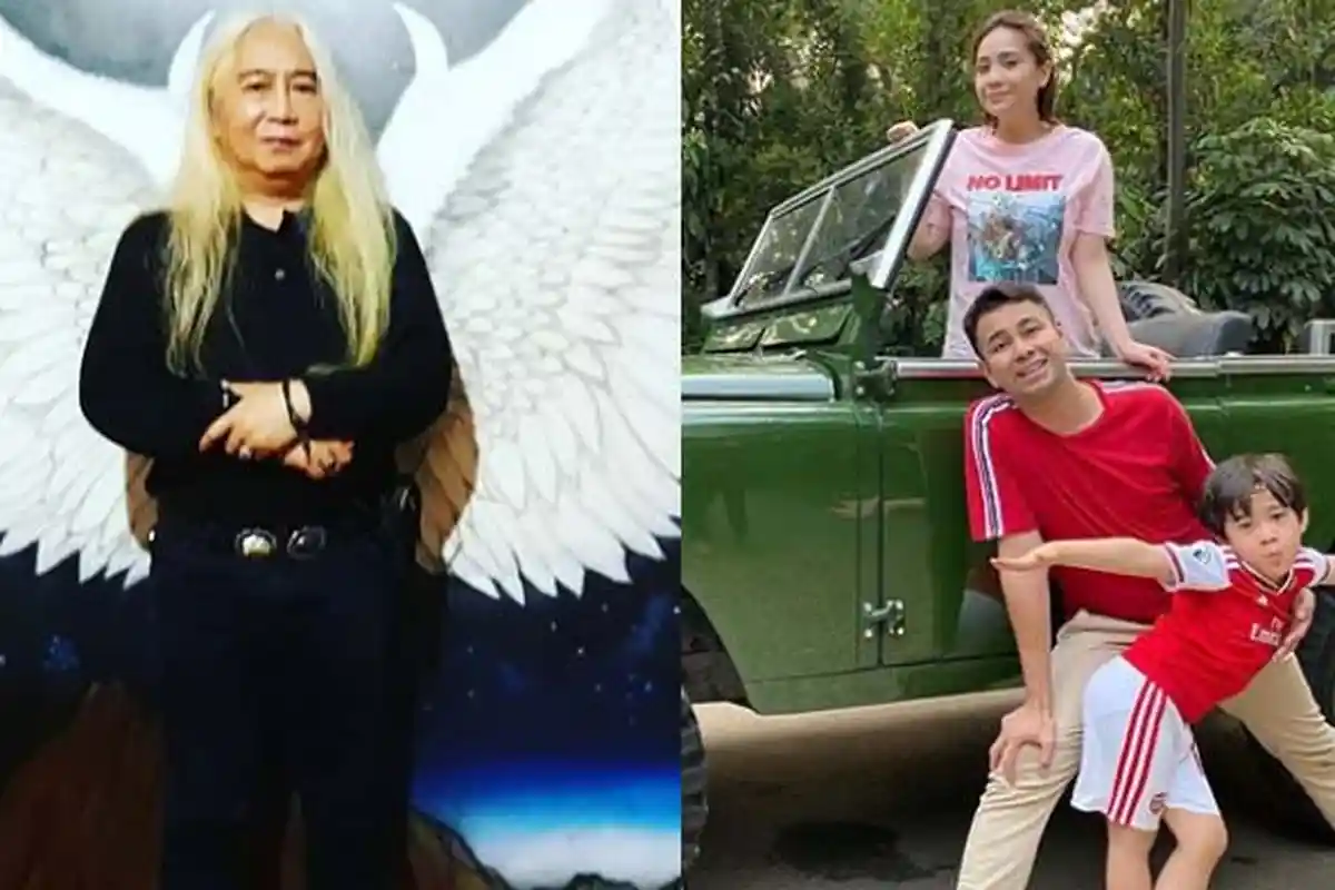 Penampilan 'Sangar' Gideon, Ayah Nagita Slavina Ketemu Rafathar, Baju Tak Biasa, Raffi Ahmad: Kangen