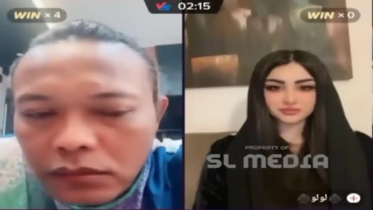 Tampang Lulu Bule Irak Pacar Baru Sule, Kerap Live Bareng di Aplikasi Streaming : Sule Is My Love