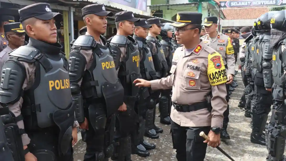 Amankan Kampanye Terbuka Pemilu 2024, Polres Tegal Siapkan Pasukan Khusus