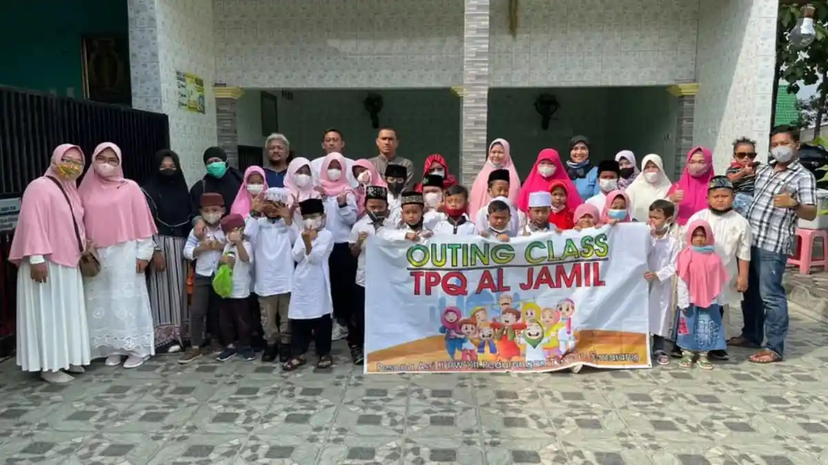 TPQ Al Jamil Semarakkan Ramadan dengan Lomba dan Kunjungi Panti Asuhan