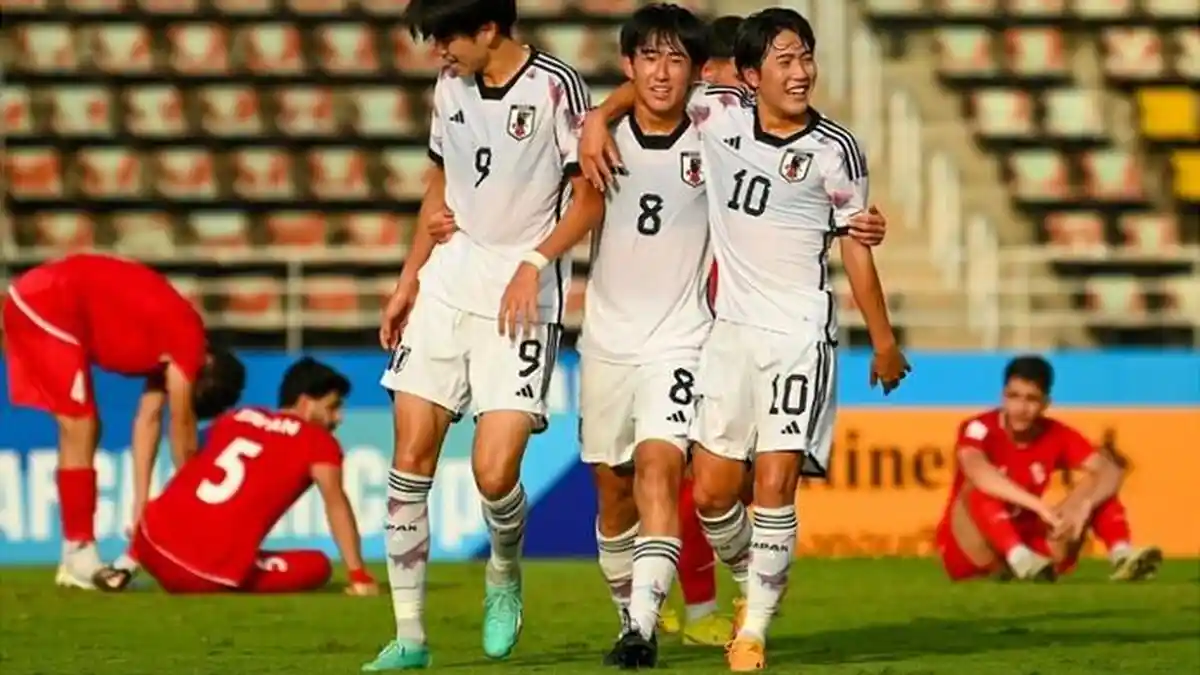 Juara Bertahan Jepang Hadapi Korea Selatan di Final Piala Asia U17 Tahun 2023