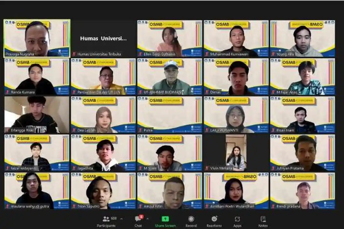 UT LLN Gelar Orientasi Studi Mahasiswa Baru di Wilayah Jepang, Amerika, Eropa, dan Asia