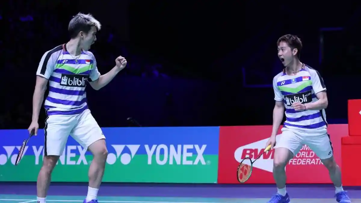 Hasil Malaysia Open 2019 di Hari ke-2, Duo Minions Marcus/Kevin Libas Ganda Putra Taiwan Tanpa Ampun