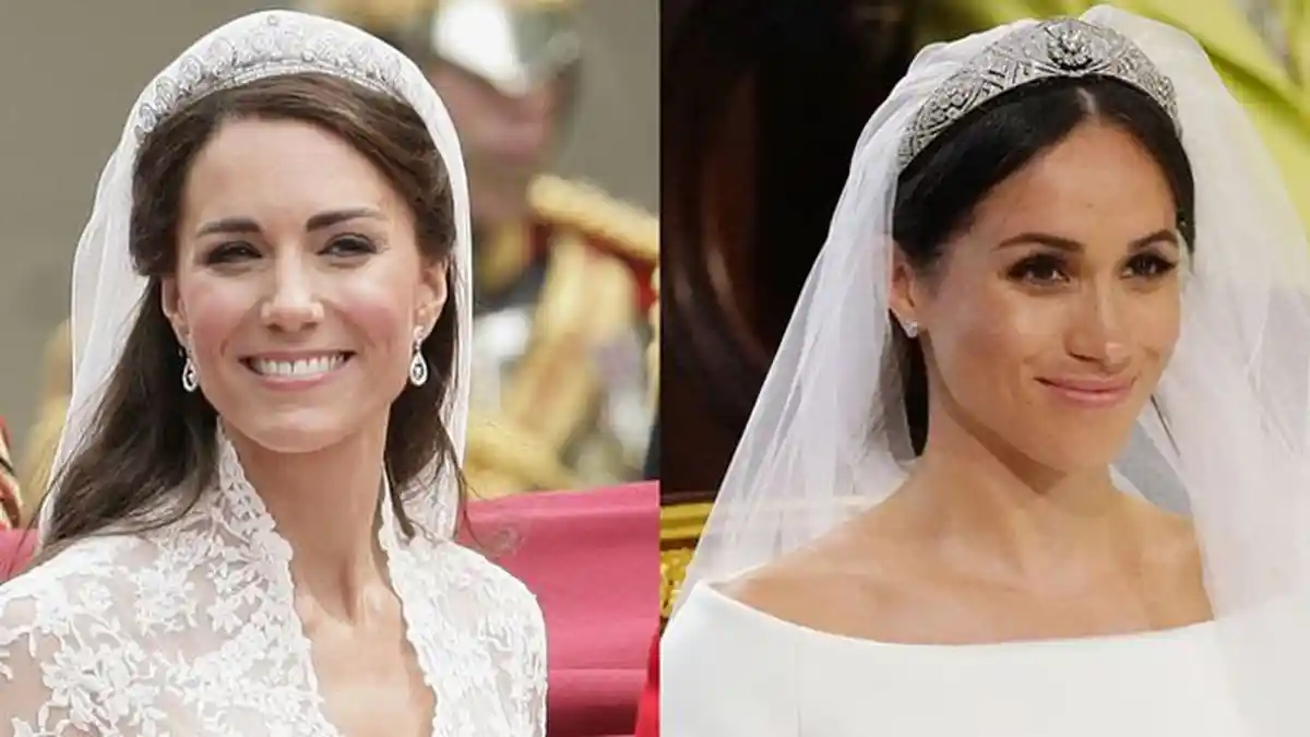 Kate Middleton Vs Meghan Markle, Tak Sengaja Kenakan Baju yang Sama, Siapa yang Paling Cantik?