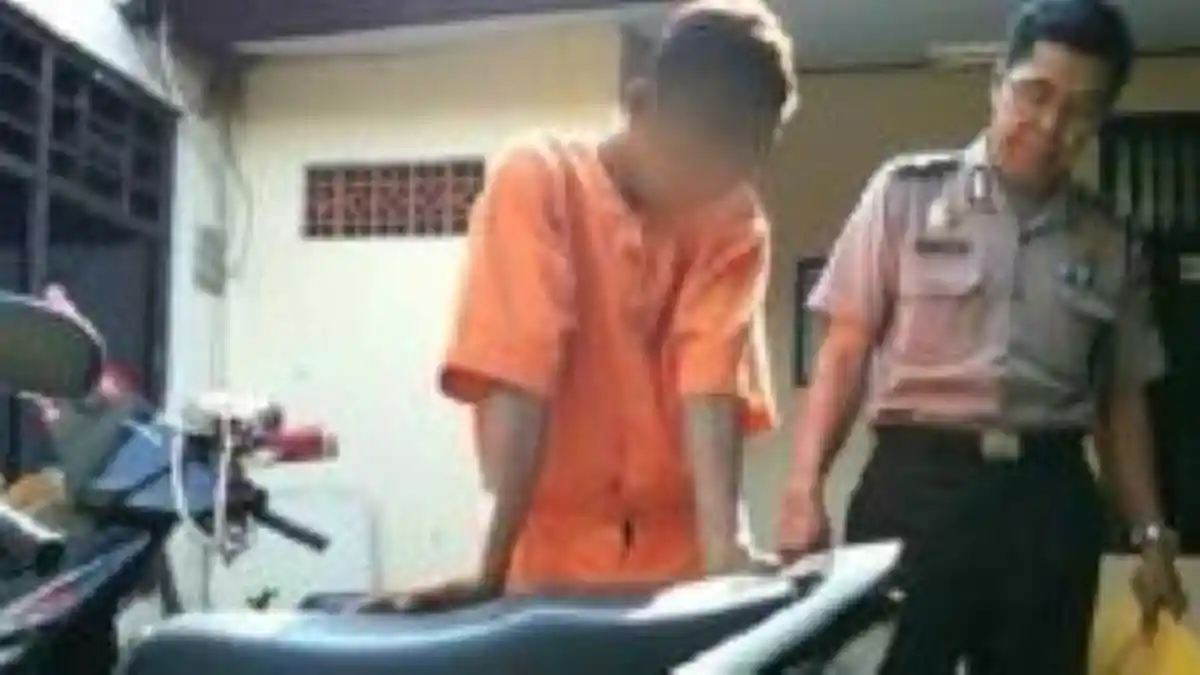 Miris, Pelajar SMK di Jakarta Timur Justru Maling Motor